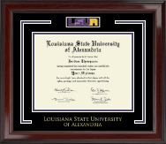 Louisiana State University popular Tigers Spirit Diploma Frame