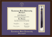 Saint Louis University diploma frame SLU tassel holder graduation tass