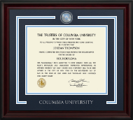 Showcase Edition Diploma Frame in Encore Columbia University