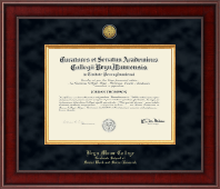 University of Saint Joseph diploma frame Connecticut USJ campus picture degree certificate framing gift graduation frames deals plaque graduate