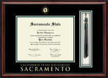 CSU Sacramento CSUS diploma frame California State University Sacramento certificate graduation Cal State college plaque outlet campus photo