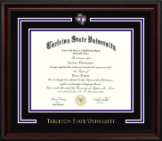Campus Images TX968V-1411 14 X 11 In. Tarleton State University Scholar Diploma Frame Satin Mahogany
