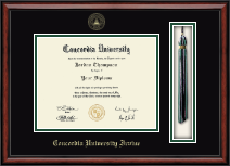Tassel & Cord Diploma Frame in Southport Concordia University