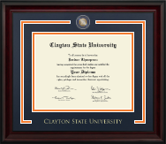 Showcase Edition Diploma Frame in Encore Clayton State University